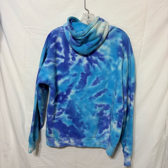 Revivalists blue tie-dye pullover hoodie - Picture 4 of 10
